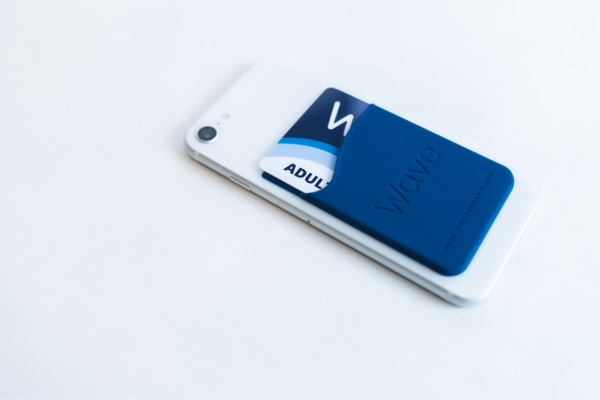 Wave Smartphone Card Holder