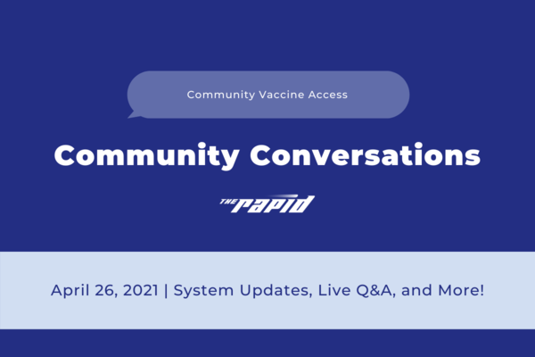 Community Conversations -Vaccine Access Banner